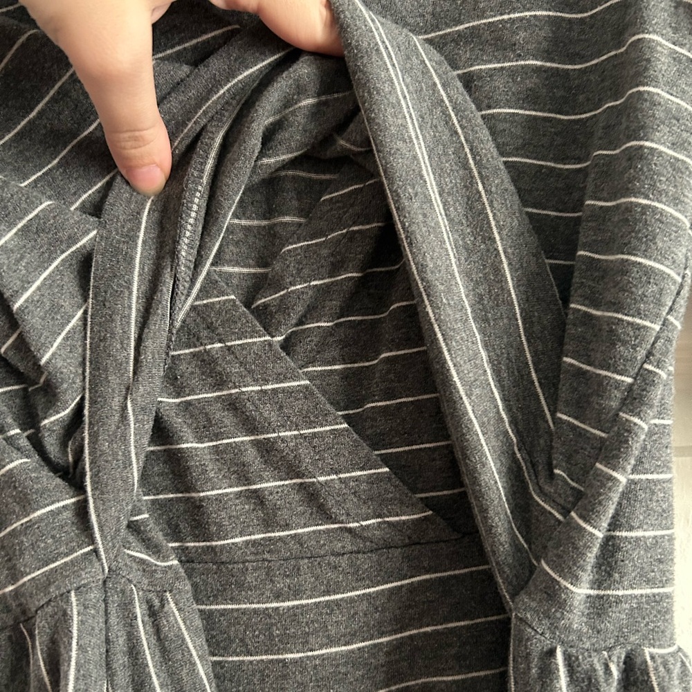 Latched Mama Striped Nursing Dress - Picture 2 of 5